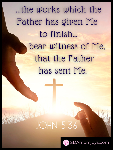 Bible Study verse John 5:36
